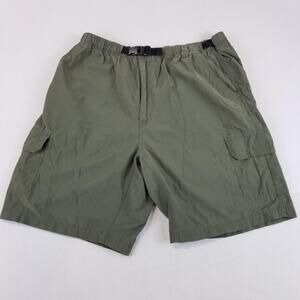 Pendleton Shorts Mens Large Olive Green Cargo Nylon Cotton Hiking Outdoor